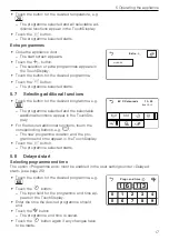 Предварительный просмотр 17 страницы V-ZUG AdoraWash V2000 Operating Instructions Manual