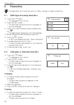 Предварительный просмотр 22 страницы V-ZUG AdoraWash V2000 Operating Instructions Manual