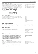 Preview for 25 page of V-ZUG AdoraWash V2000 Operating Instructions Manual