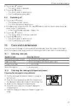 Предварительный просмотр 27 страницы V-ZUG AdoraWash V2000 Operating Instructions Manual