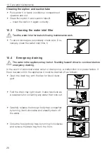 Предварительный просмотр 28 страницы V-ZUG AdoraWash V2000 Operating Instructions Manual