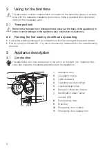 Preview for 8 page of V-ZUG AdoraWash V4000 OptiDos Operating Instructions Manual