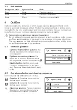 Preview for 11 page of V-ZUG AdoraWash V4000 OptiDos Operating Instructions Manual