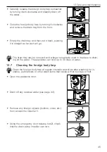 Preview for 45 page of V-ZUG AdoraWash V4000 OptiDos Operating Instructions Manual