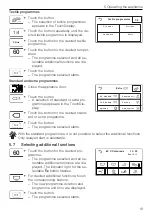 Предварительный просмотр 19 страницы V-ZUG AdoraWash V6000 Operating Instructions Manual