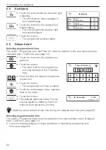 Preview for 20 page of V-ZUG AdoraWash V6000 Operating Instructions Manual