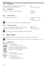 Preview for 32 page of V-ZUG AdoraWash V6000 Operating Instructions Manual