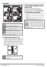 Предварительный просмотр 12 страницы V-ZUG Adorina TS WP Installation Instructions Manual