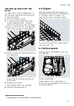 Preview for 21 page of V-ZUG Adorina V200 Information For Use