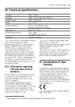 Preview for 53 page of V-ZUG Adorina V400 Information For Use