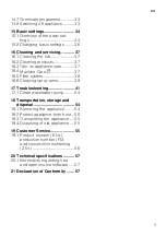 Preview for 3 page of V-ZUG Adorina V600 Information For Use