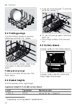 Preview for 22 page of V-ZUG Adorina V600 Information For Use