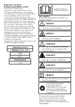 Предварительный просмотр 2 страницы V-ZUG AdorinaDry V400 Operating Instructions Manual