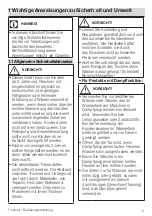 Preview for 3 page of V-ZUG AdorinaDry V400 Operating Instructions Manual