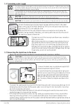 Preview for 16 page of V-ZUG AdorinaWaschen V600 Installation Instructions Manual