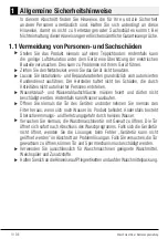 Preview for 3 page of V-ZUG AdorinaWash V200 Operating Instructions Manual