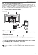 Preview for 17 page of V-ZUG AE4T-64009 Operating Instructions Manual