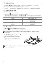 Preview for 10 page of V-ZUG AiroClearCabinet V400 Operating Instructions Manual