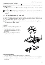 Preview for 13 page of V-ZUG AiroClearCabinet V400 Operating Instructions Manual