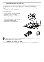 Preview for 15 page of V-ZUG AiroClearCabinet V400 Operating Instructions Manual