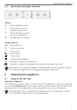 Предварительный просмотр 9 страницы V-ZUG AiroClearCabinet V6000 Operating Instructions Manual