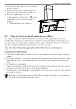 Preview for 13 page of V-ZUG AiroClearWall V2000 V90 Operating Instructions Manual