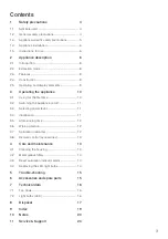 Preview for 3 page of V-ZUG AiroClearWall V4000 Operating Instructions Manual