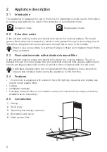 Preview for 8 page of V-ZUG AiroClearWall V6000 Operating Instructions Manual