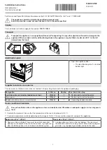 Preview for 1 page of V-ZUG AT6TWHWR Installation Instructions Manual