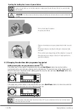 Предварительный просмотр 110 страницы V-ZUG AW6H-11032 Manual