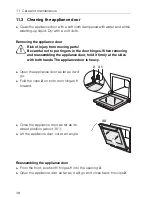 Предварительный просмотр 48 страницы V-ZUG BCHSE Operating Instructions Manual