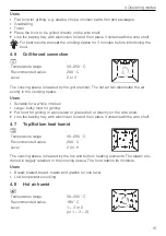 Предварительный просмотр 15 страницы V-ZUG BCSLPZ60 Operating Instructions Manual