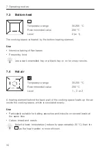 Предварительный просмотр 36 страницы V-ZUG BCXSEP Operating Instructions Manual