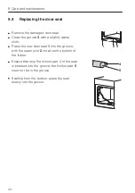 Предварительный просмотр 44 страницы V-ZUG BCXSEP Operating Instructions Manual