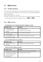 Предварительный просмотр 49 страницы V-ZUG BCXSEP Operating Instructions Manual