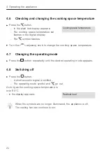 Preview for 24 page of V-ZUG BCXSLP Operating Instructions Manual