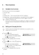 Preview for 32 page of V-ZUG BCXSLP Operating Instructions Manual