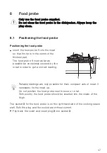 Preview for 47 page of V-ZUG BCXSLP Operating Instructions Manual