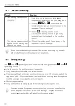 Предварительный просмотр 66 страницы V-ZUG BCXSLP Operating Instructions Manual