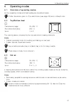 Предварительный просмотр 13 страницы V-ZUG BCXSLPZ60 Operating Instructions Manual