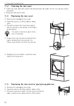 Предварительный просмотр 38 страницы V-ZUG BCXSLPZ60 Operating Instructions Manual