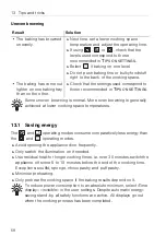 Preview for 58 page of V-ZUG BCXSLZ60 Operating Instructions Manual