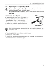 Preview for 63 page of V-ZUG BCXSLZ60 Operating Instructions Manual