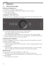 Preview for 14 page of V-ZUG C2T-21043 Operating Instructions Manual