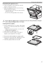 Предварительный просмотр 43 страницы V-ZUG C2T-21043 Operating Instructions Manual