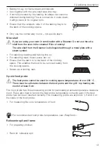 Preview for 13 page of V-ZUG C6T-21047 Operating Instructions Manual