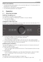 Preview for 15 page of V-ZUG C6T-21047 Operating Instructions Manual