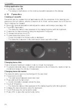 Preview for 24 page of V-ZUG C6T-21047 Operating Instructions Manual