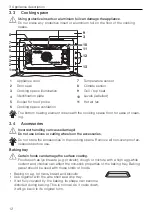 Предварительный просмотр 12 страницы V-ZUG C6T-21050 Operating Instructions Manual