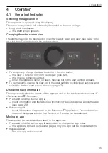 Preview for 15 page of V-ZUG C6T-21050 Operating Instructions Manual